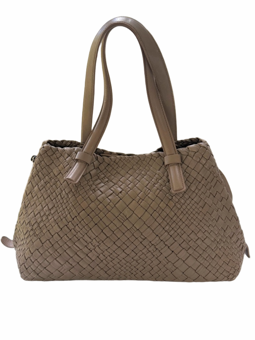 Falor Firenze Italian Woven Leather Purse Handbag F1716